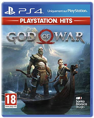 Sony, God Of War PS4, 1 Joueur, Version Physique avec CD, En Français, PEGI 18+, Jeu pour PlayStation 4