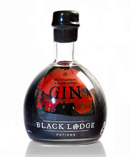 Black Lodge Potions Wild Strawberry & Black Pepper Gin (70cl Bottle)