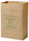La Cordeline CJN29 Lot 10 Sacs à Déchets Verts Papier Kraft 125L Naturel