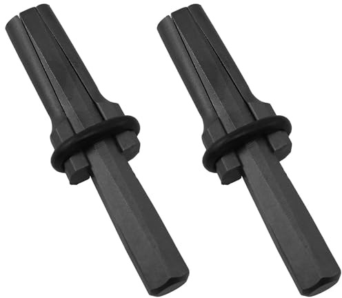 TAODAN 2 herramientas expansoras divisoras de piedra con juntas de enchufe, cincel de mampostería, martillo, herramienta de separación manual en forma de cuña para hormigón y roca, adecuada para
