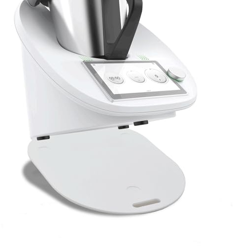 Mumsi© Gleitbrett für Thermomix TM6 & TM5 in weiß - Hochwertiger Gleiter aus Premium Acrylglas – Rollbrett für müheloses Verschieben & sicheren Stand der Küchenmaschine – Zubehör für Vorwerk
