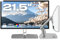 JAPANNEXT Ecran PC Tactile Blanc 21.5 avec Bras articulé IPS Full HD (1920x1080) | HDR | Recharge Via USB-C(65W) Hauteur et Inclinaison réglable (HSP) | G-Sync/FreeSync | JN-IPS2152FHDR-C65W-FLD-T