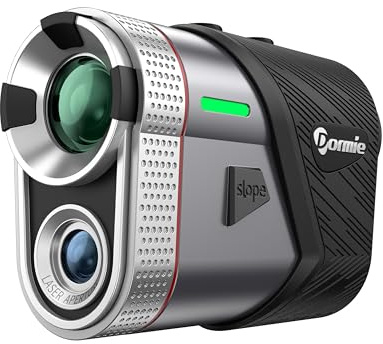 Dormie Golf Rangefinder with Slope,800 Yards Laser Range Finder Golfing,Aluminum Alloy Body,Flag Pole Locking Vibration,Slope Compensation,6X Magnification Rangefinder with Magnet