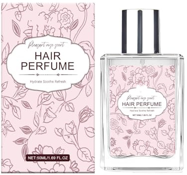 Rose Blossom hårparfym, mjuk, naturlig och fräsch, elegant toalettvatten, doftspray för bärbart hår