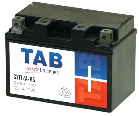 Batería para Motocicleta Tab gel GYT12ABS / YT12A-BS 12V 10Ah 175A 150x88x105mm Positivo Izquierda