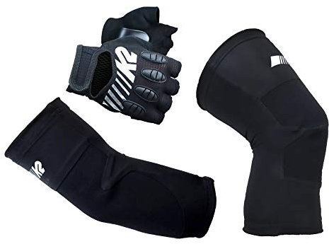 K2 Skates Unisex Inline Skates Redline Race Guard Set, Black, 30F1022.1.1.L