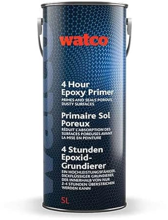 Watco Primaire Sol Poreux, Primaire d’accrochage pour surfaces poreuses, 5L