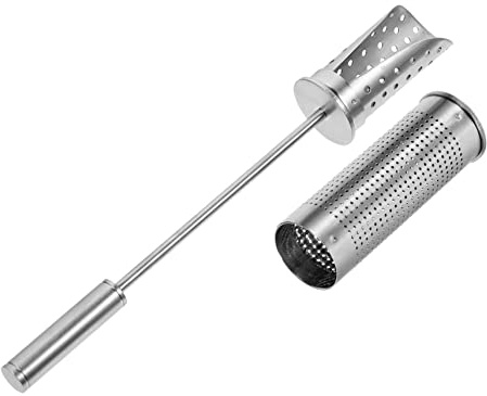 Garneck Infusor De Té Suelto Tubo De Acero Inoxidable Resistente Al Calor Filtro Práctico y Duradero Colador Fino Portátil Para Infusiones Sin Diseño Compacto y Ligero