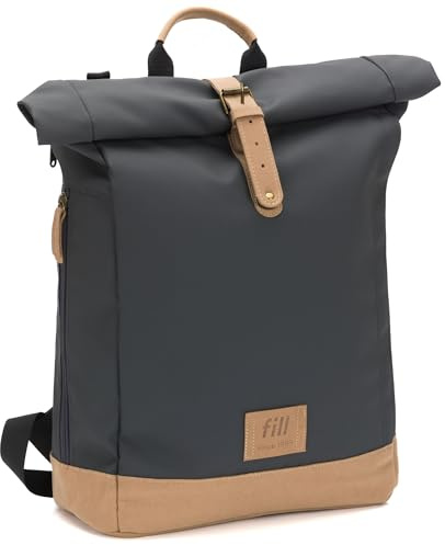 Fillikid Wickelrucksack Berlin | Baby Wickelrucksack mit Kinderwagenbefestigung | Wickeltasche Rucksack für Mama und Papa | Babytasche, Backpack mit Wickelunterlage & Flaschenwärmer