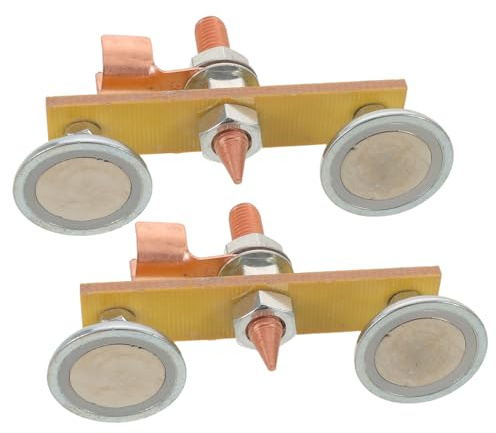 BUGUUYO 2 Pinzas De Puesta A Tierra Para Soldadura De Máquinas Moldeadoras De Automóviles Pinzas De Puesta A Tierra Para Soldadura De Alambre