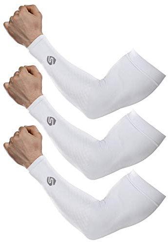 Shinymod Manicotti Braccia Anti-UV Manicotto Braccio di Raffreddamento con Protezione Solare UPF 50+ Manicotti a Compressione Tatuaggio di Copertina per Uomo Donna, per Ciclismo, Golf