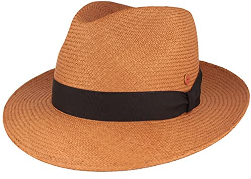 Mayser Original panamahatt | halmhatt | Sommarhatt från Ecuador – traditionellt handflätat, fodrat svettband, brottskydd