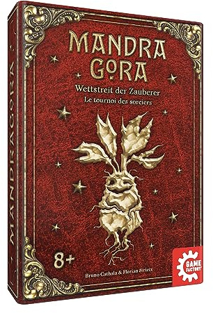 Game Factory 646308 Mandragora, trollkarlens tävling, magiskt familjespel för 2-4 spelare från 8 år, brädspel