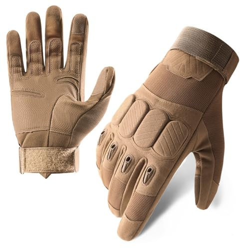 YUGSHNKFC Bequeme Fahrrad Motorradhandschuhe Vollfinger Handschuhe Taktische Fahrradhandschuhe Geschenke Für Damen Und Herren