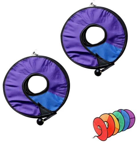 AOEVUIR 2 unidades de molinillos de viento resistentes a los rayos UV y al clima para jardín y hogar (multicolor)