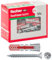 Fischer – Dübel Duopower mit Schraube, grau, 544015