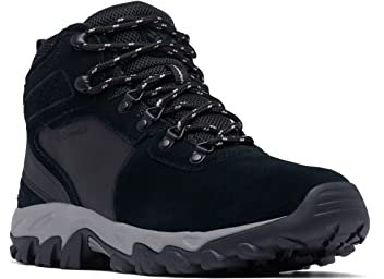 Columbia Herren Auslaufsicher Newton Ridge Plus Ii Wildleder Wanderschuh, Black Stratus, 49 EU