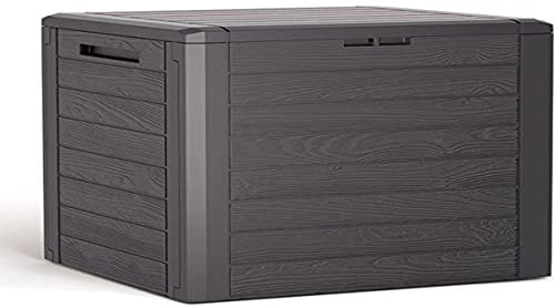 Baule da giardino WOODEBOX 140L., dimensioni (mm) 585x460x550, colore ocra scuro
