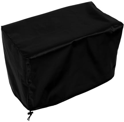 Milisten Copertura Per Polvere Di Cappuccio Motore Protezione Del Cappuccio Copertura Del Motore Del Motoscafo Copertina Di Camioncini Copertura Per Barca a Motore Coprimoto Nero Poliestere