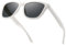Dollger Polarisierte Sonnenbrille für herren damen Retro Classic UV400 Schutz Sonnenbrille Weiß