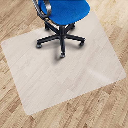 Tappetino protettivo per pavimenti duri in polipropilene | semitrasparente | tappetino per sedia da ufficio | base antiscivolo | disponibile in diverse misure (114 x 150 cm)