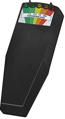 EMF Meter, 5 LED Magnetic Field Detector, Ghost Hunting Equipment Tester for Home, Office & Outdoor Inspections