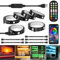 Strip Lights 3m, 6pcs 0.5m RGB LED for 43-65 Inch TV Backlight, App Control Color Changing With Remote, USB Light Strip Bias Lighting for PC Monitor Mirror Cabinet