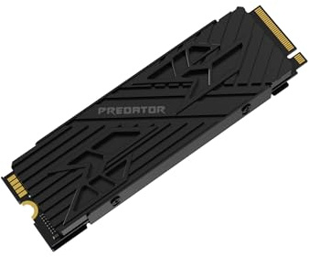 acer Predator GM7000 Heatsink Gaming SSD 1TB - bis zu 7400 MB/s Lesen - M.2 NVMe PCIe Gen4 DRAM Cache mit Kühlkörper, Internes Solid State Laufwerk für Laptop & Desktop PC - PS5 Kompatibel