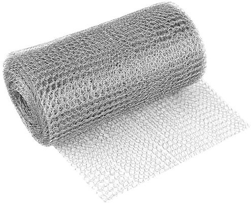 JOYVOX Rat Mesh Rodent Proofing Wire Mesh 210mm x 3m, Fine Metal Wire Mesh Roll, Stainless Steel Gap Blocker, Wire Fill Fabric for Home and Garden, Rustproof, Heat Resistant, Flexible and Foldable