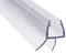 AULETT Premium Qualität Duschdichtung 100 cm für Duschtür und Duschkabinen Dichtung für 6mm, 7mm und 8mm Dusche Glastür - Gummilippe, Duschlippe mit Wasserabweiser für Duschwand