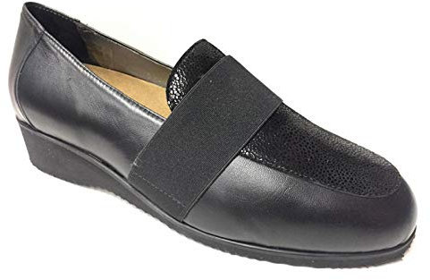 PLANTAS Chaussures Mocassin Casual Femme Algedi F585 Cuir 10 Original AI New