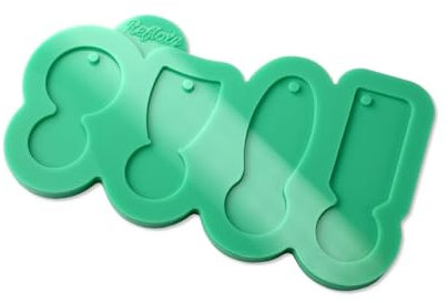 Refloxy Einkaufswagenchip Classic Silikonform Resin Mold für Einkaufswagenlöser Mold Gießform Epoxi Resin