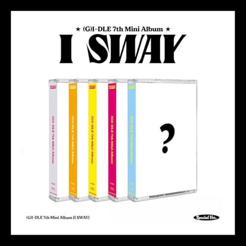 (G) I-DLE I SWAY 7. Mini-Album (Special – zufällige Version + Geschenk) K-POP versiegelt