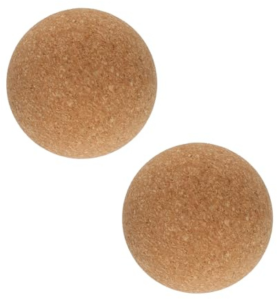 Lotsdonxia 2 Pcs Wine Cork Balls Eco-Friendly Glass Decanter Stoppers Replacement for Holiday Parties Valentine's Day Christmas Halloween Kitchen Use (2.4 Inch/ 6 Cm)