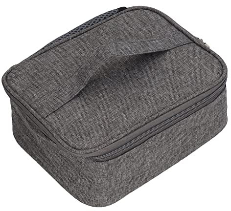Mini Portable Oven Food Warmer, USB Uppvärmning, Isoleringslunchlåda med Automatisk Temperaturkontroll, Oxford Tygväska för Utomhuspicknick, Kontor