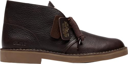 Clarks - Mens Desert Bt Evo Shoes, Color Dark Brown Lea, Size: 13 M US