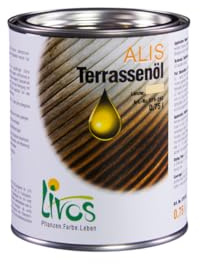 LIVOS ALIS Terrassenöl Nr. 579 Farblos (0,75L)