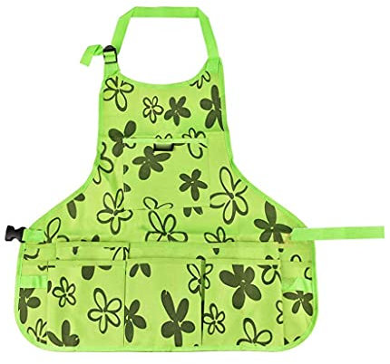 XLKJ Tablier de Travail avec Poches pour Outils de Jardin, Protection Réglable