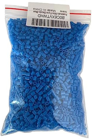 Feelmate Mini Fuse Beads Kit 5,000 pcs 2.6mm Tiny Fuse Beads Kit Iron Beading Craft Set