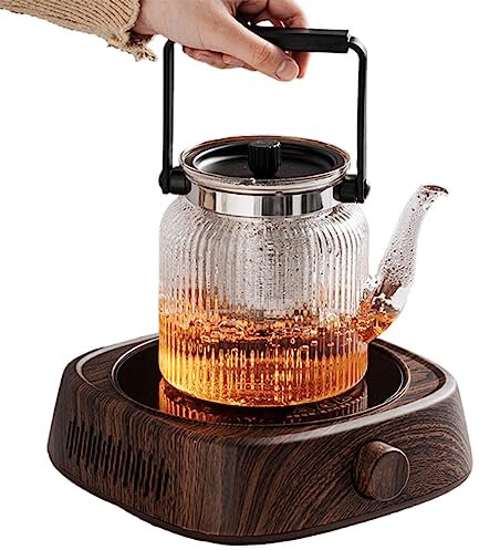 800W Stufa Elettrica In Ceramica Tè Macchina Per Fare Il Tè Piastra Elettrica Fornello Da Tè Caldaia Ad Acqua Per Uso Domestico 220V