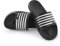 SEAC Zebra Chanclas deportivas para piscina y playa, Blanco/Negro, 42