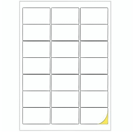 Double Dragon, Étiquettes Autoadhésives A4 pour Adresses, Papier Autocollant, 21 Étiquettes par Feuille, 100 Feuilles, 63,5 x 38,1 mm (2100 Pièces)