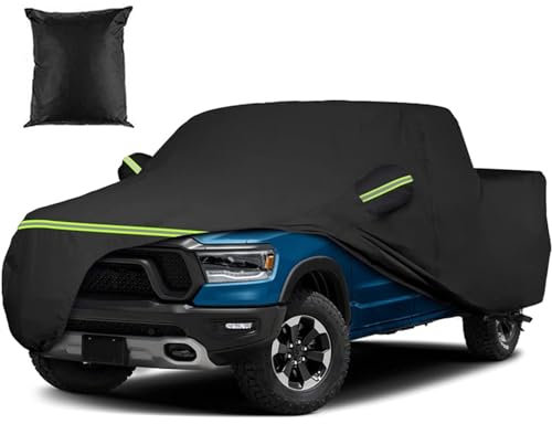 Couverture de Voiture de Camionnette Extérieure Étanche à la Poussière pour Ford Toyota Hilux Nissan Navara V-W Amarok 210D - Bâche de Garage Complet