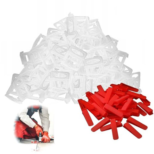 200 pestañas de tracción de 2 mm, sistema de nivelación, cuñas de azulejos, sistema de nivelación de azulejos de 2 mm, sistema de nivelación de azulejos, cuñas de azulejos, sistema de nivelación de