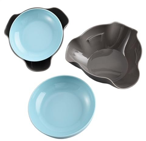 Plato para servir aperitivos, cuenco de almacenamiento de nueces de doble capa, cuencos para aperitivos, almacenamiento de caramelos de cáscara de nuez con compartimento para residuos de alimentos