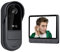 TKMARS Kamera Klingel Haustür Videoklingel Türklingel mit Kamera Kabellos 2.4G Drahtlose Bluetooth-Verbindung,170° Weitwinkelansicht,Drücken Sie Die Türklingel Automatische Video/Aufnahme.