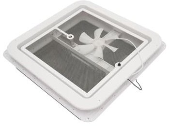 ventola Lucernario Per Ventilazione Sul Tetto Per Camper Universale Con Aperture Standard Da 14 * 14 Pollici Posizione Di Installazione Tetto Del Camper Ventilatore di scarico per camper