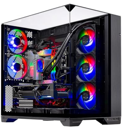 Skytech Gaming O11 Vision Gaming PC, AMD Ryzen 7 7700X 4.5GHz, NVIDIA RTX 5070 12GB, 1TB Gen4 NVMe SSD, 32GB DDR5 RAM 6000, 850W Gold ATX 3 PSU, 360 ARGB AIO, Wi-Fi, Win 11, Desktop