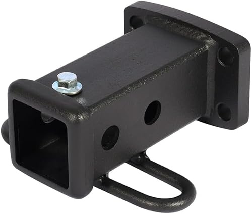 Adattatore per Ricevitore di Ganci di Traino da 2 Pollici per Avvitare il Tubo Ricevitore – Universale per Pick-up e SUV, Acciaio Robusto, Facile da Installare