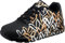 Skechers Damen UNO-METALLIC Love Sneakers, Black, 37 EU
